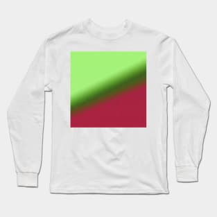 blue pink green white abstract texture Long Sleeve T-Shirt